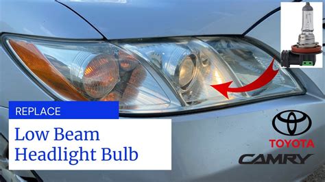 08 toyota camry headlight bulb